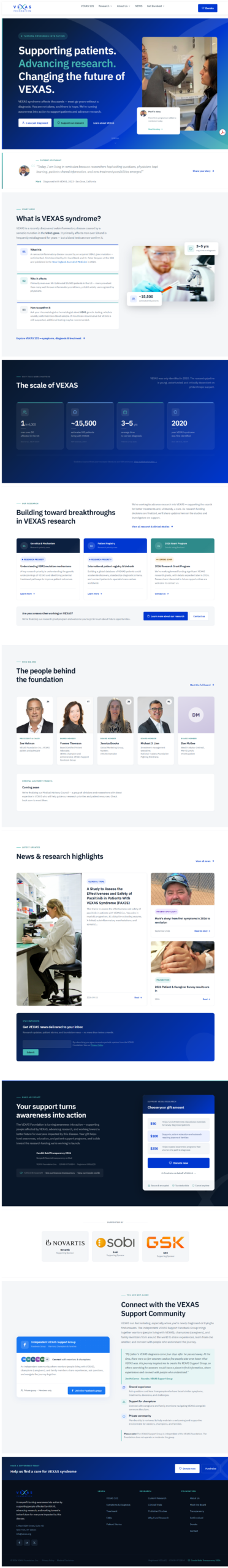 VEXAS Foundation